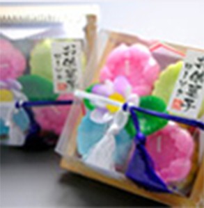 お供物(果物菓子)